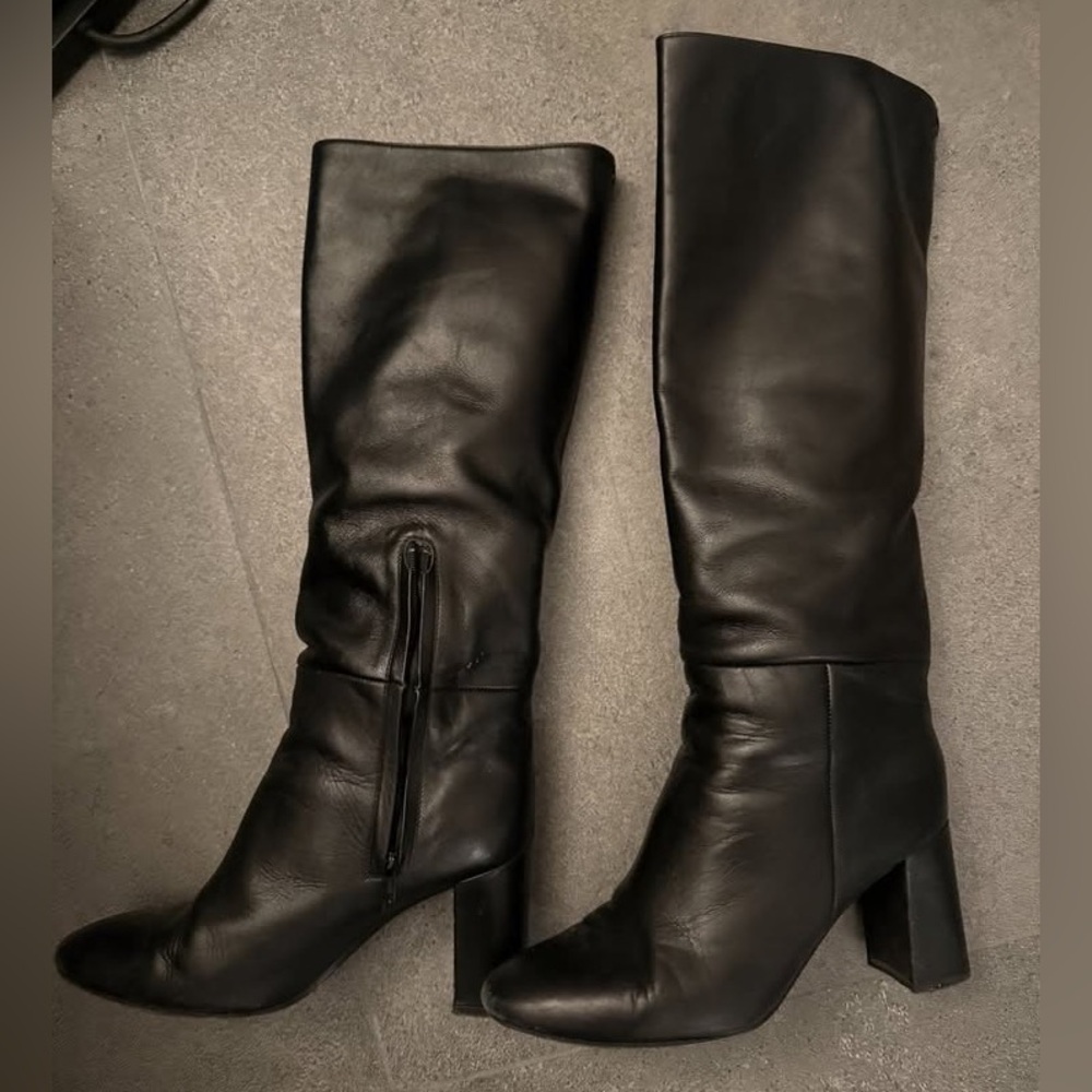 Inez - Paloma Boots (Black Calf) - Size 7.5 - Picture 5 of 7